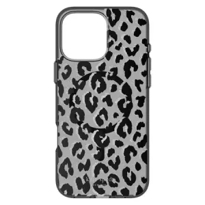 Protective Case w/MagSafe City Leopard for iPhone 16 Pro Max Compact Fit Matte Detail