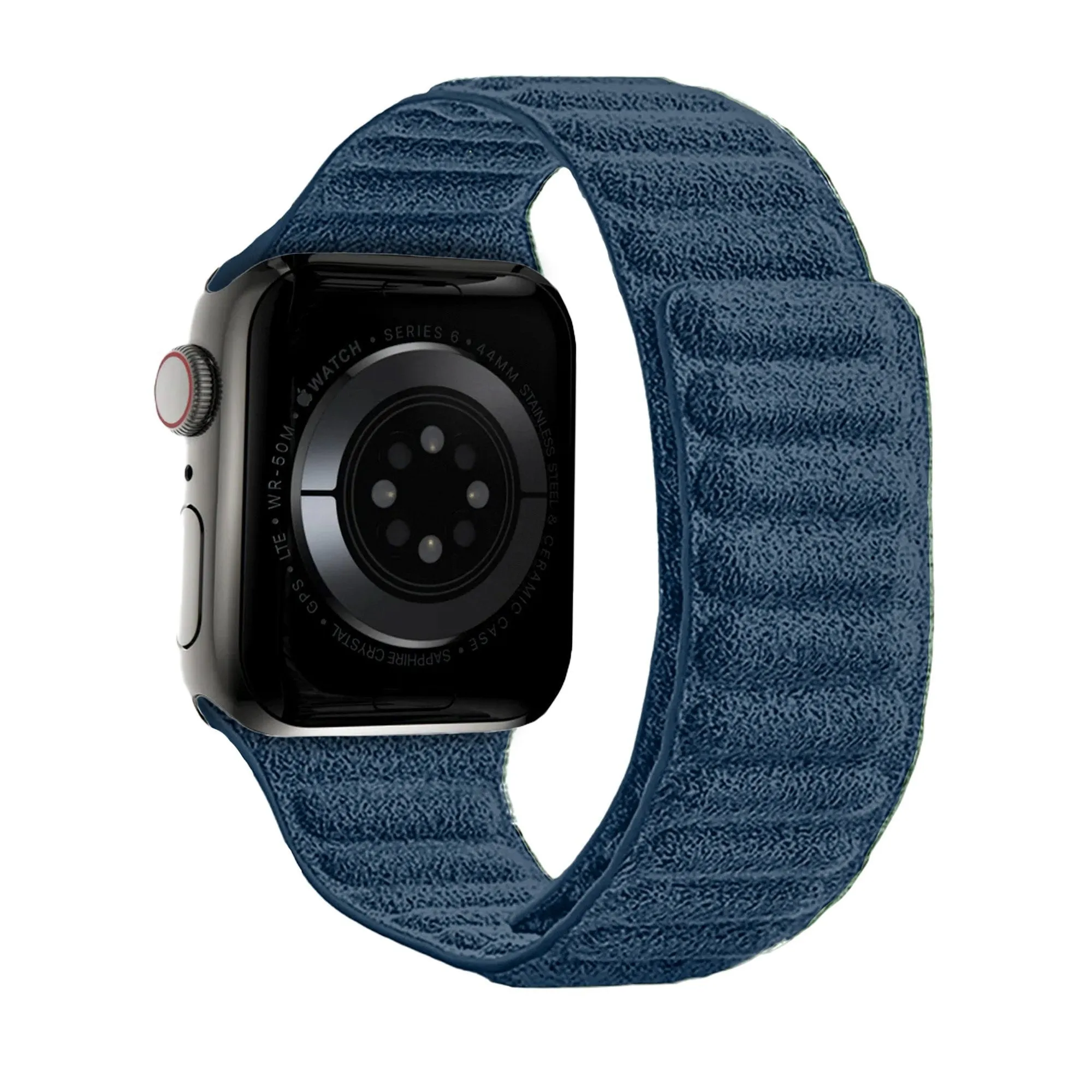 Everyday Utility Apple Watch Alcantara Strap (Blue)