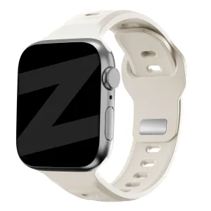 Sporty Band Bandz Apple Watch Silicone Strap 'Outdoor' (Starlight)