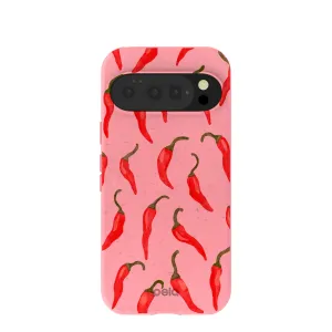 Bubblegum Pink Heatwave Google Pixel 10/10 Pro Case Gloss Layer Smooth Detail