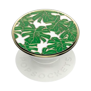 Monstera Polished Enamel PopGrip Grip Clip Trio
