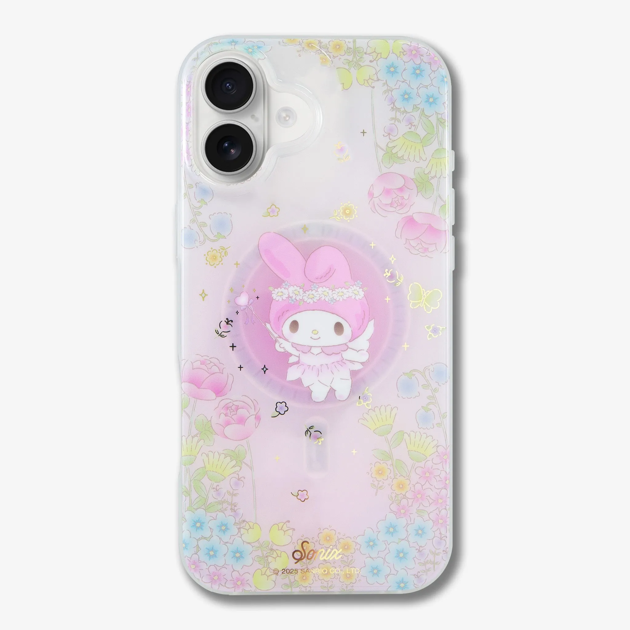 My Melody? Fairy 50th Anniversary MagSafe? Compatible iPhone Case Minimal Feature Crystal Finish