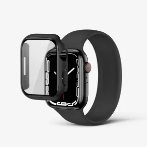 HD Clarity Edge Guard Max NanoArmour for Apple Watch Bumper   Glass Hybrid Case