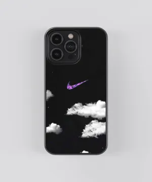 Nike Clouds Glass Phone Case Cover Vibrant Colors Durable Design