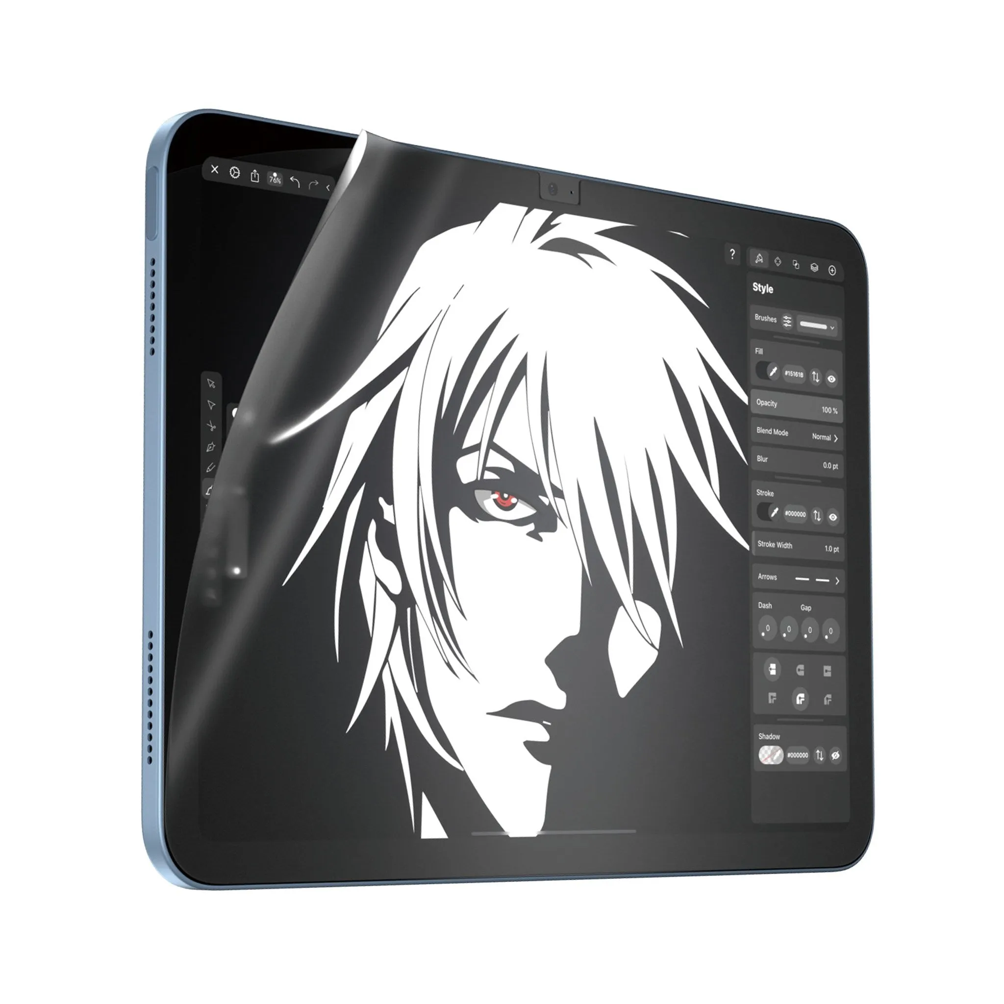 PanzerGlass? GraphicPaper? Screen Protector iPad 10.9'' (2022) | Ultra-Wide Fit stylish gadget accessory