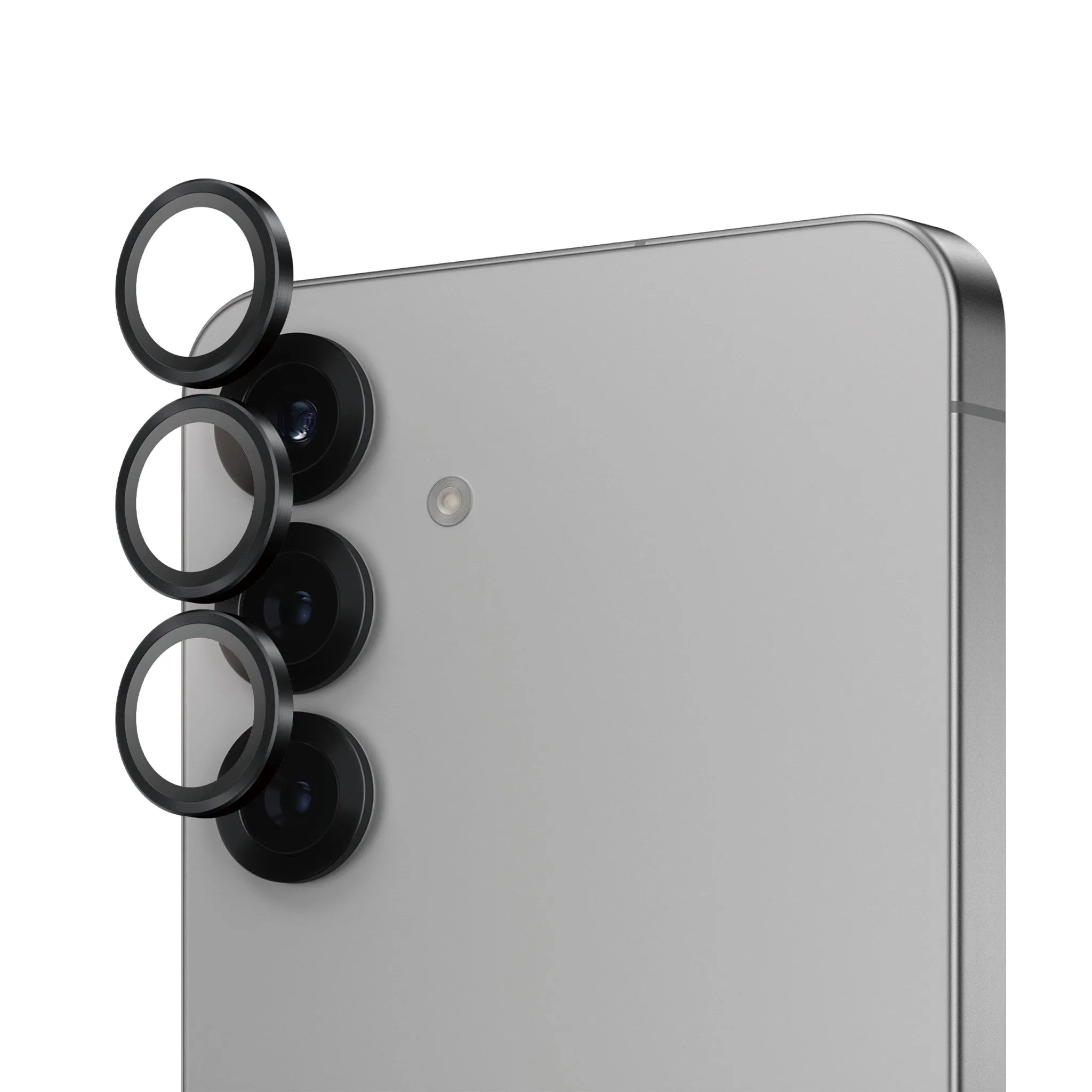 Crystal Screen Protector PanzerGlass? Hoops? Camera Lens Protector Black Samsung Galaxy S25 