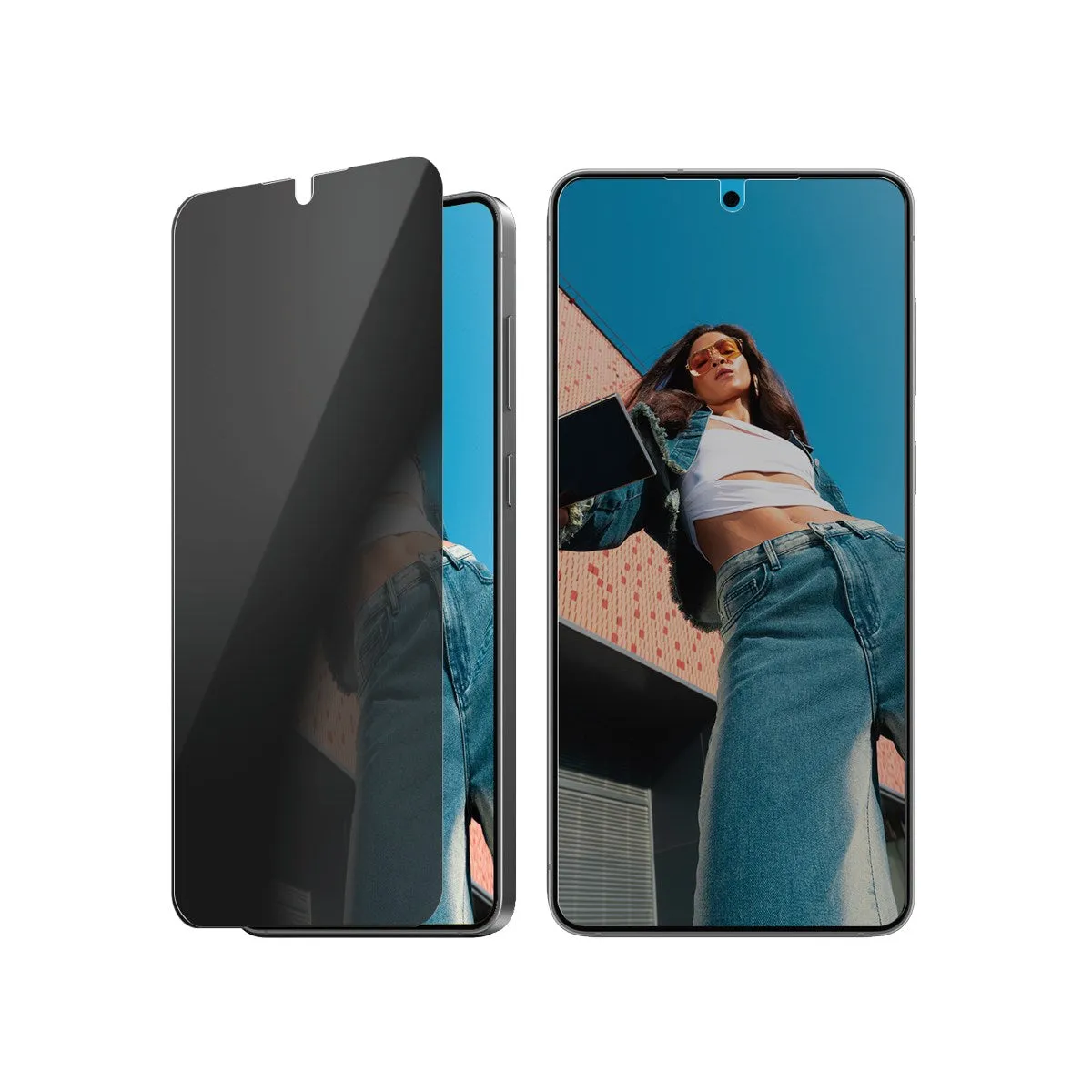 PanzerGlass? Privacy Screen Protector Samsung S25 Edge | Ultra-Wide Fit Screen Armor Pro universal screen protector