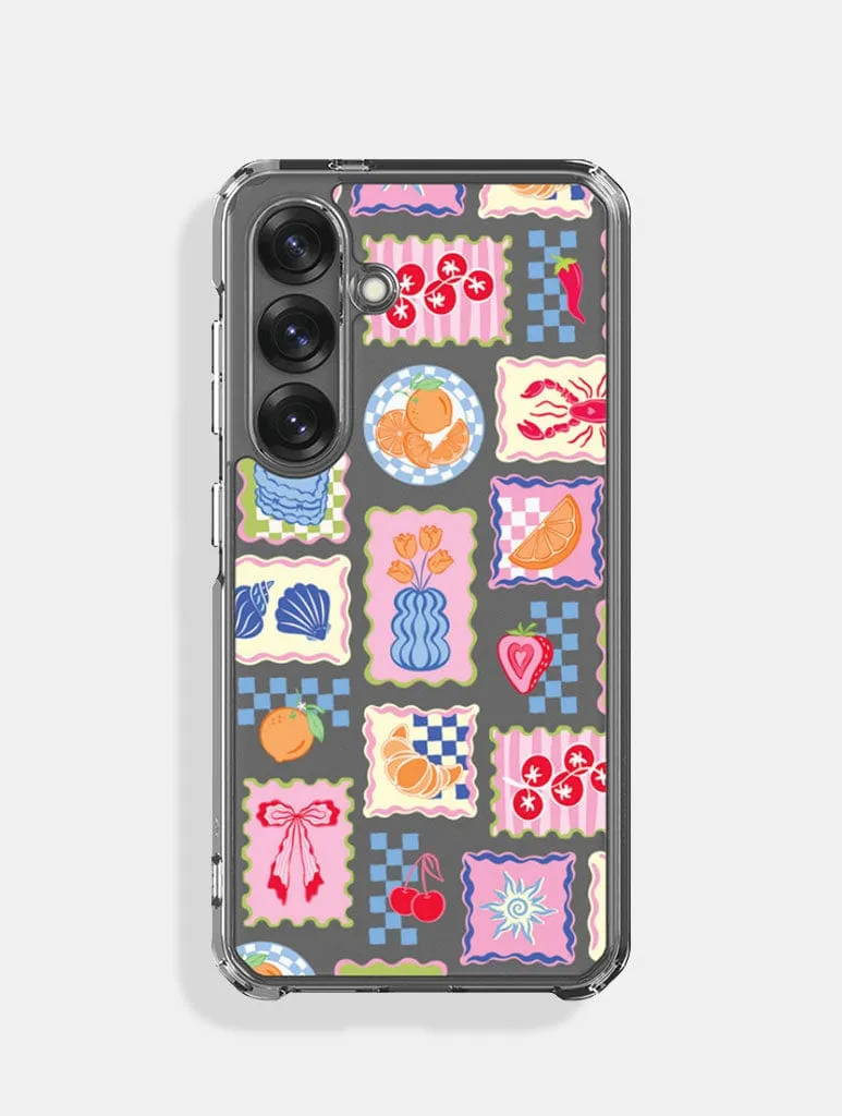 Premium Feel Patchwork Picnic Android Case