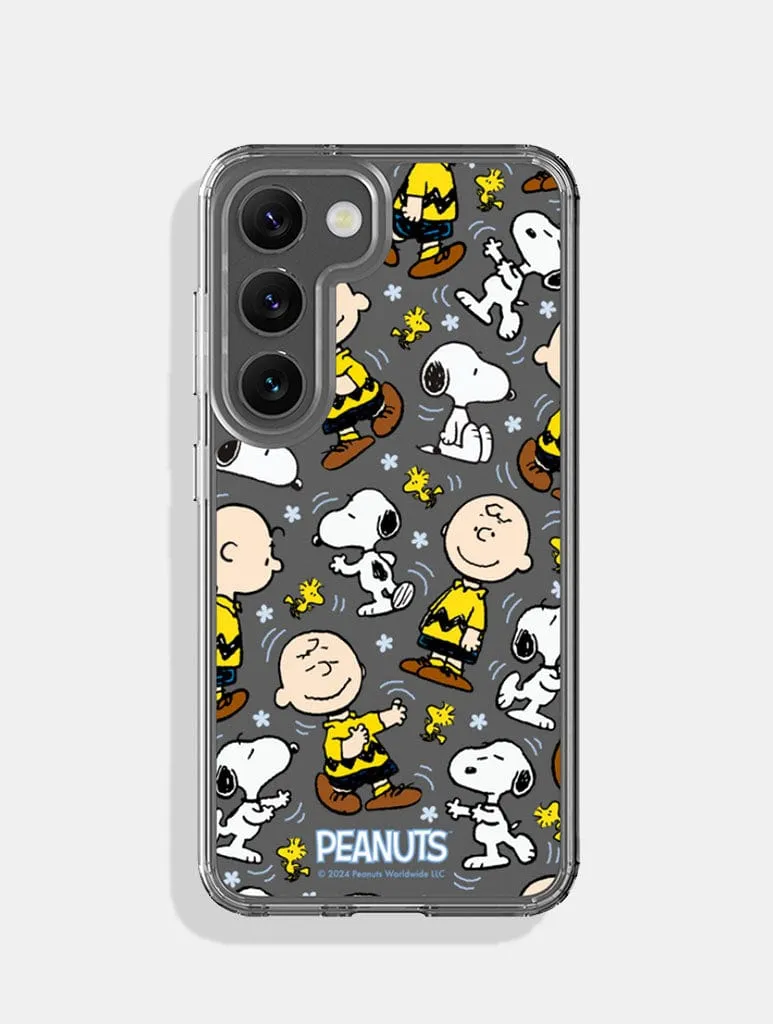 Peanuts x Skinnydip Charlie Brown & Snoopy Repeat Android Case Artistic Print Creative Pattern