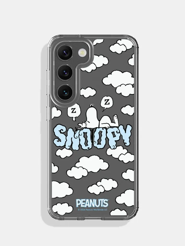 Protective Detailing Edge Peanuts x Skinnydip Snoopy Clouds Repeat Android Case
