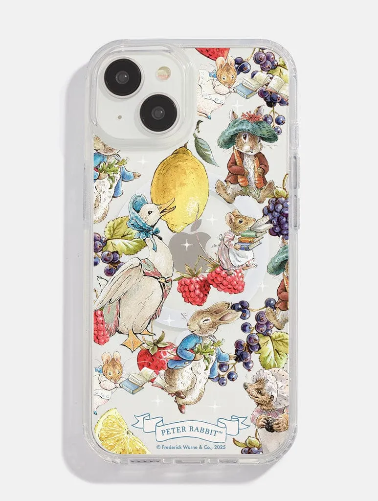 Peter Rabbit x Skinnydip Fruit And Friends MagSafe iPhone Case Modern Layer