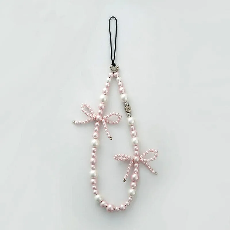 Hand Band Soft Touch Band Pink Bow Wrist Strap