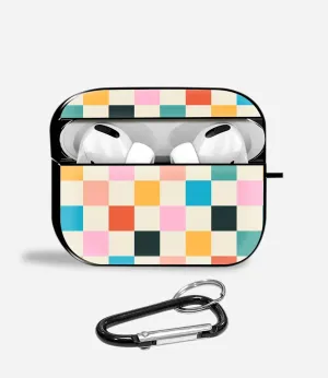 sleek soft grip airpods case durable portable silicone case Playful Pixels Aipods Glass Case