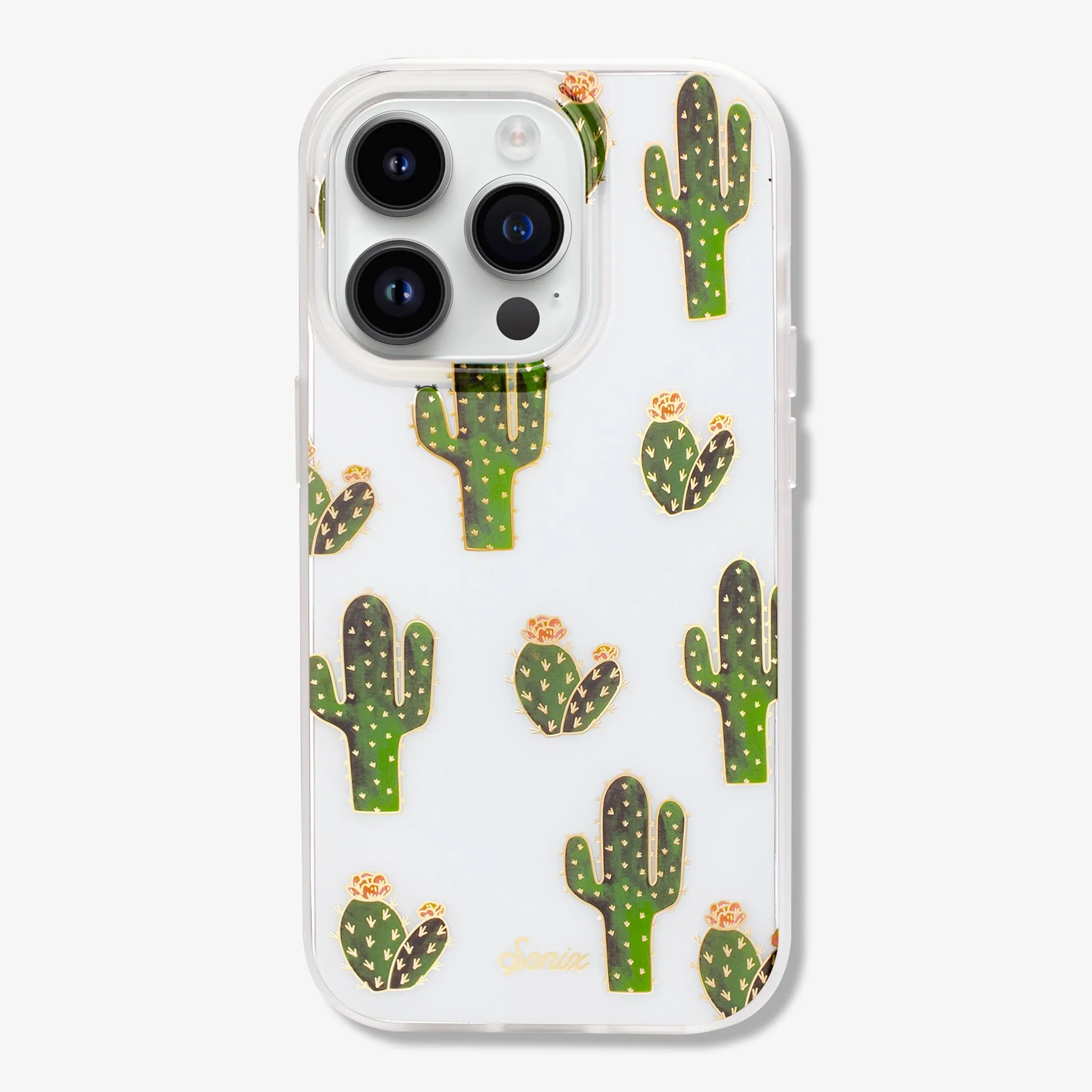 Fashion Edge Anti glare Prickly Pear iPhone Case
