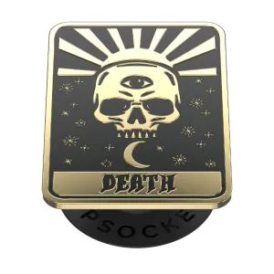Enamel Death Tarot Card PopGrip Pop Socket Cute Grip