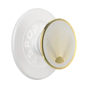 Lite One Grip Pop Socket Glossy Gift Enamel Radiant White PopGrip for MagSafe