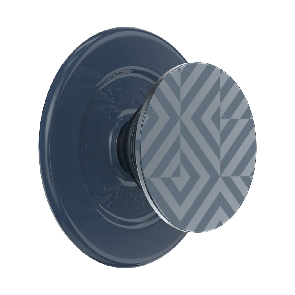 Grip Magic Ultra Acetate Aluminum Tile Navy PopGrip for MagSafe
