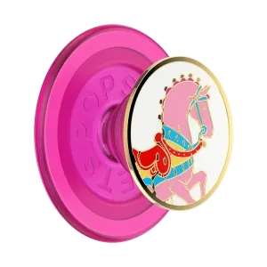Grip Flex Trio Grip Snap Duo Enamel  Carousel Pony PopGrip for MagSafe