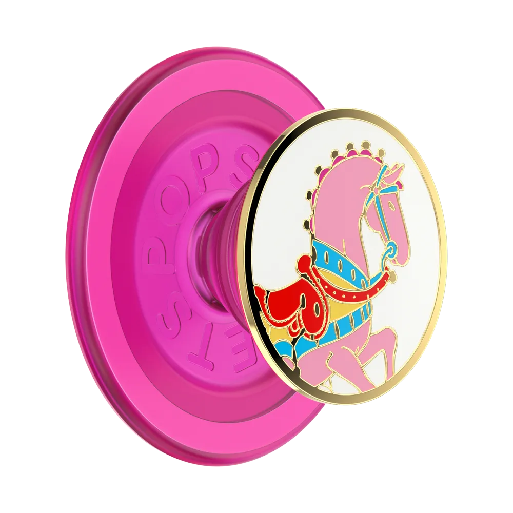 Grip Flex Trio Grip Snap Duo Enamel  Carousel Pony PopGrip for MagSafe