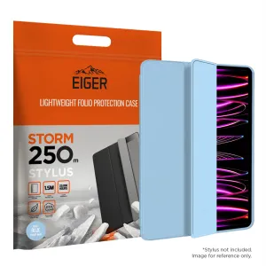 Tablet Armor Shield Lite Eiger Storm 250m Stylus Case for Apple iPad Pro 11 (2021) / (2022) in Light Blue