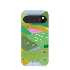 Comfort Layer Texture Powder Blue Farm Tales Google Pixel 10/10 Pro Case