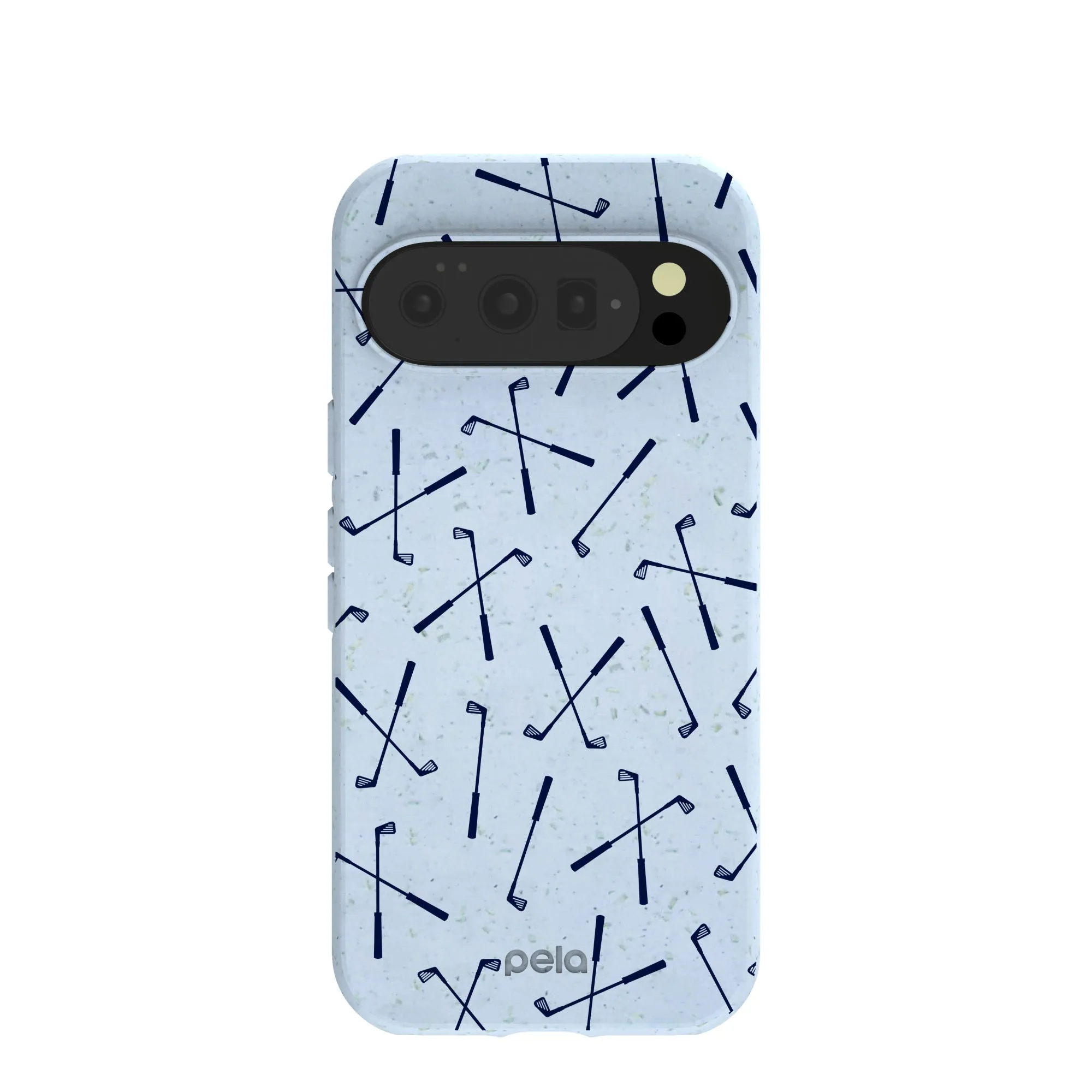 Powder Blue Golf Clubs Google Pixel 10/10 Pro Case simple design Fashion Accent