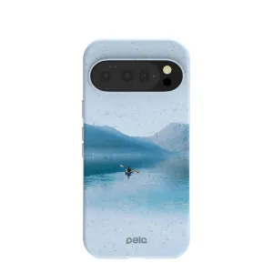 Powder Blue Serene Google Pixel 10/10 Pro Case Handcrafted Design