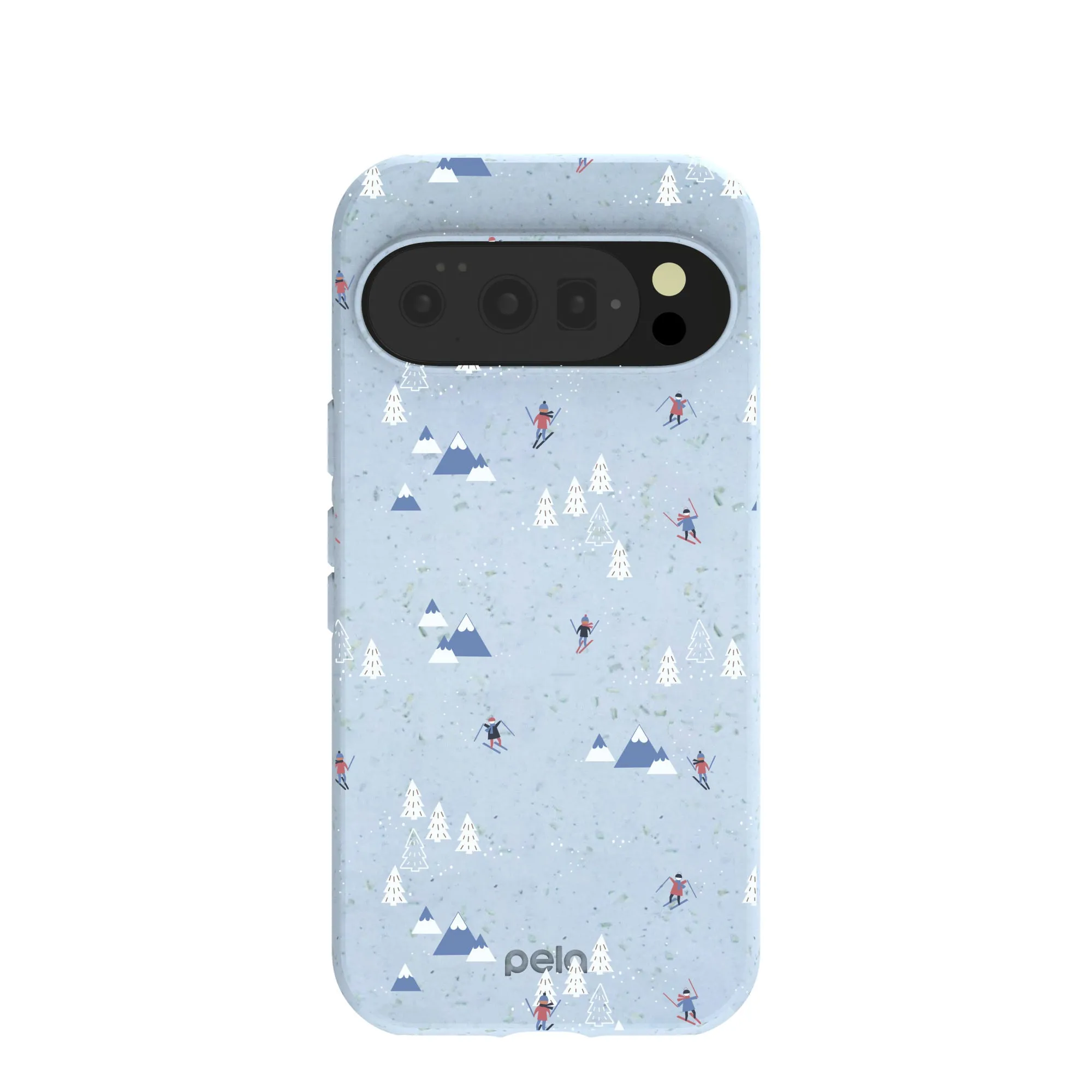 Tactile Feel Powder Blue Ski Pass Google Pixel 10/10 Pro Case
