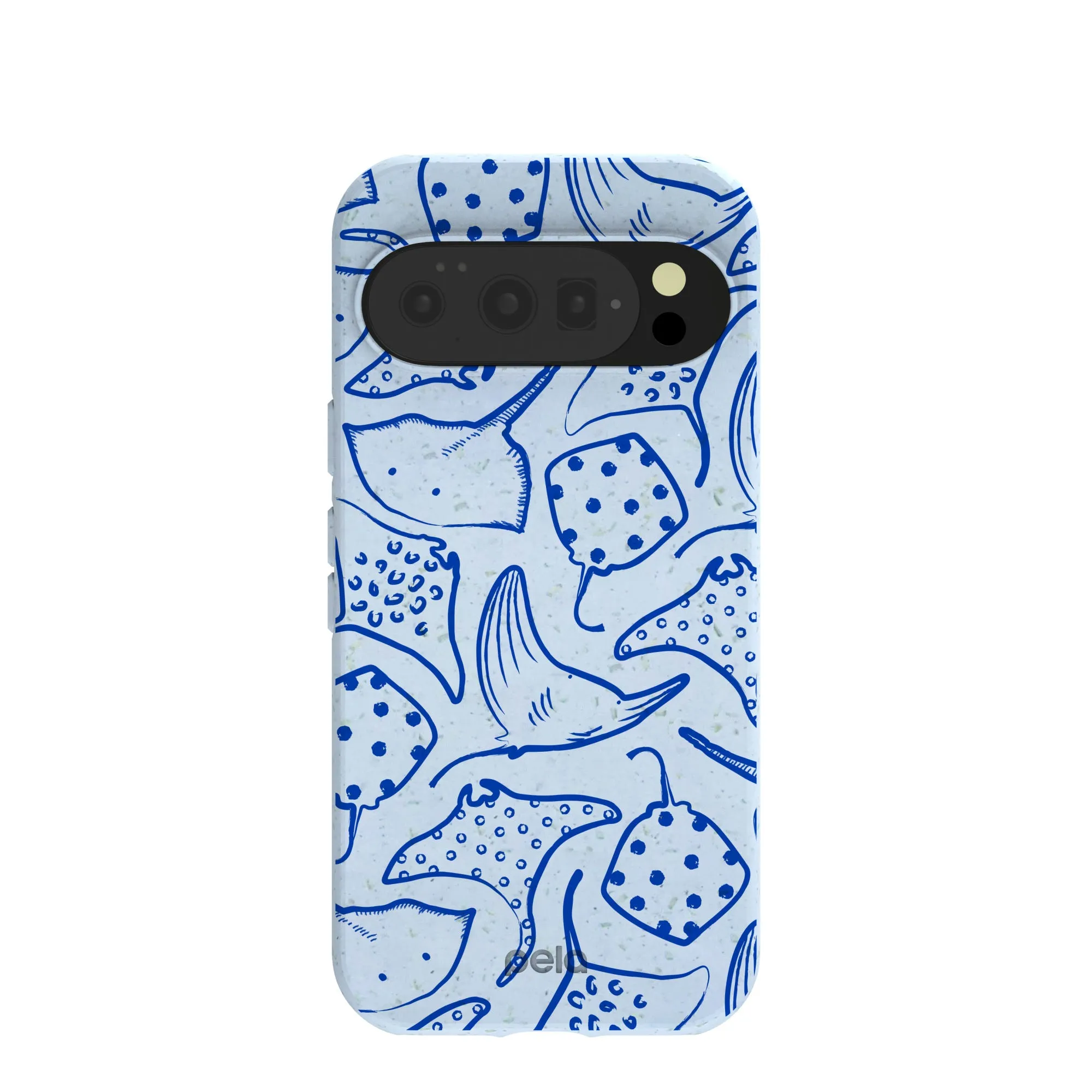 Vivid Detail Powder Blue Stingray Fever Google Pixel 10/10 Pro Case