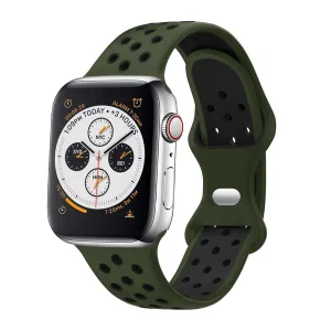 Apple Watch Sport Strap Classic (Olive/Black) Youth Style