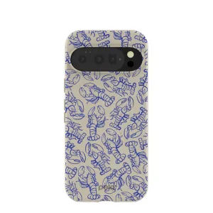 Polished Surface London Fog Blue Lobster Google Pixel 10/10 Pro Case