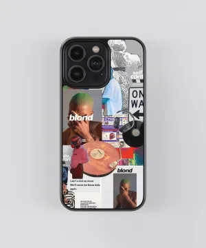 Rugged Frame Design Frank Ocean Blond Spotify Glass Phone Case Cover