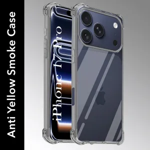 Student Gear Gloss Layer Finish For Apple iPhone 17 Pro Back Cover (Anti Yellow Case | Drop & Camera Protection | Hard Polycarbonate)