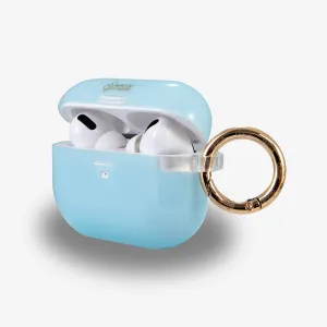 dustproof storage protector Jelly Sky Blue AirPods Case