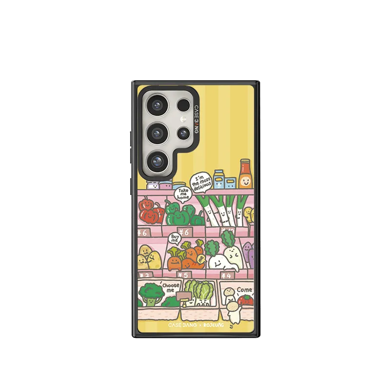 Artistic Print Compact Shell Veggie Aisle Imagisnap