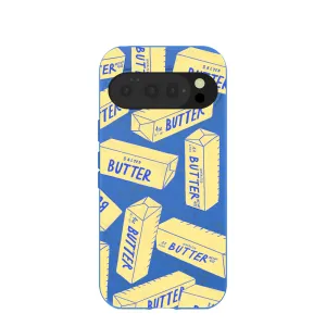 Electric Blue Butter Love Google Pixel 10/10 Pro Case Casual Design
