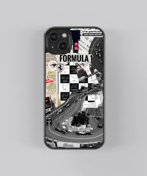 Matte Design Texture F1 Aesthetic Car Glass Phone Case Cover