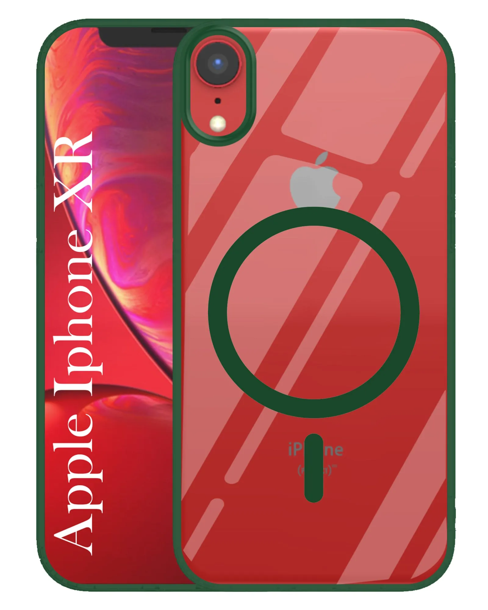 Portable Layer For Apple iPhone XR Back Cover Case (MagSafe Compatible Wireless Charging | Hybrid Camera Bump Protection | Shockproof Polycarbonate Material)