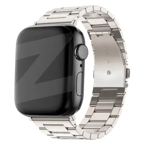 Bandz Apple Watch Steel Strap 'Classic' (Starlight) Luxury Smart Design Sporty Durable Style