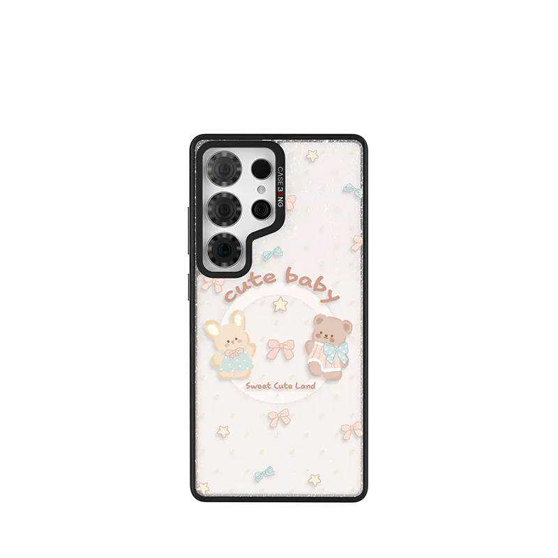 Rabbit And Bear Imagisnap Stylish grip Flexible Grip Texture
