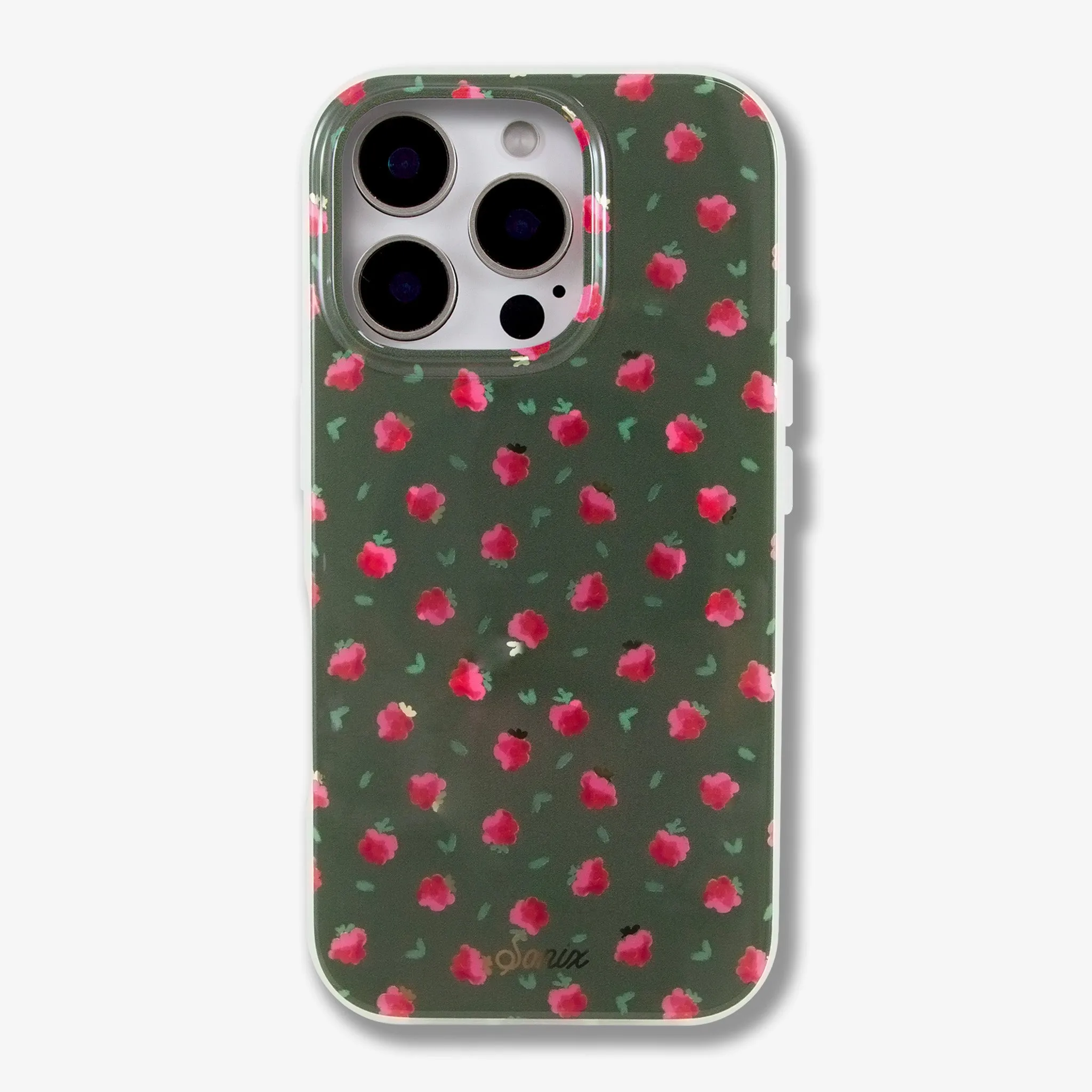 Stylish Detailing Raspberry Delight MagSafe? Compatible iPhone Case