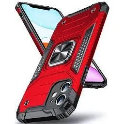 Ultra Slim Red Military Case for iPhone 11/12