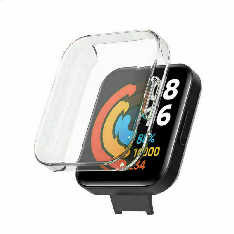 Redmi Watch 2 TPU Case (Transparent) Edge Armor Shielding Matte Finish