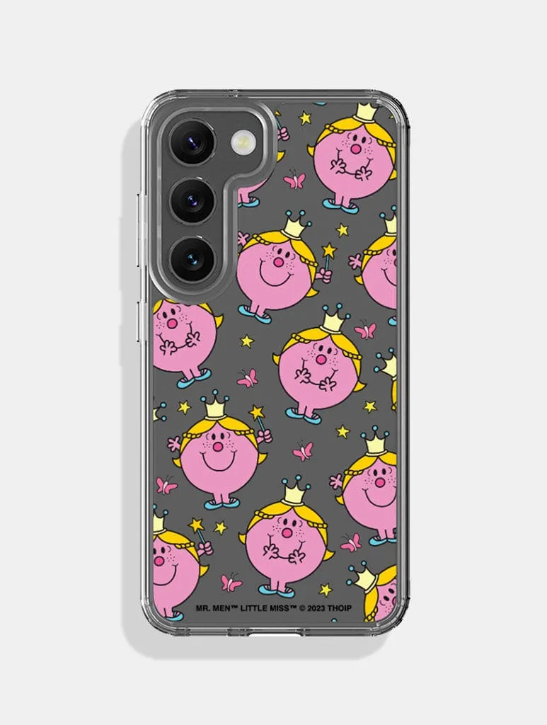 Mr Men X Skinnydip Little Miss Princess Android Case Smooth Finish Touch Hybrid Texture