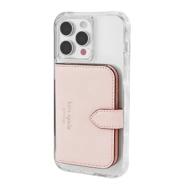 Modern Pattern Layer Everyday Comfort Universal Kate Spade Morgan Magnetic Wallet - Chalk Pink
