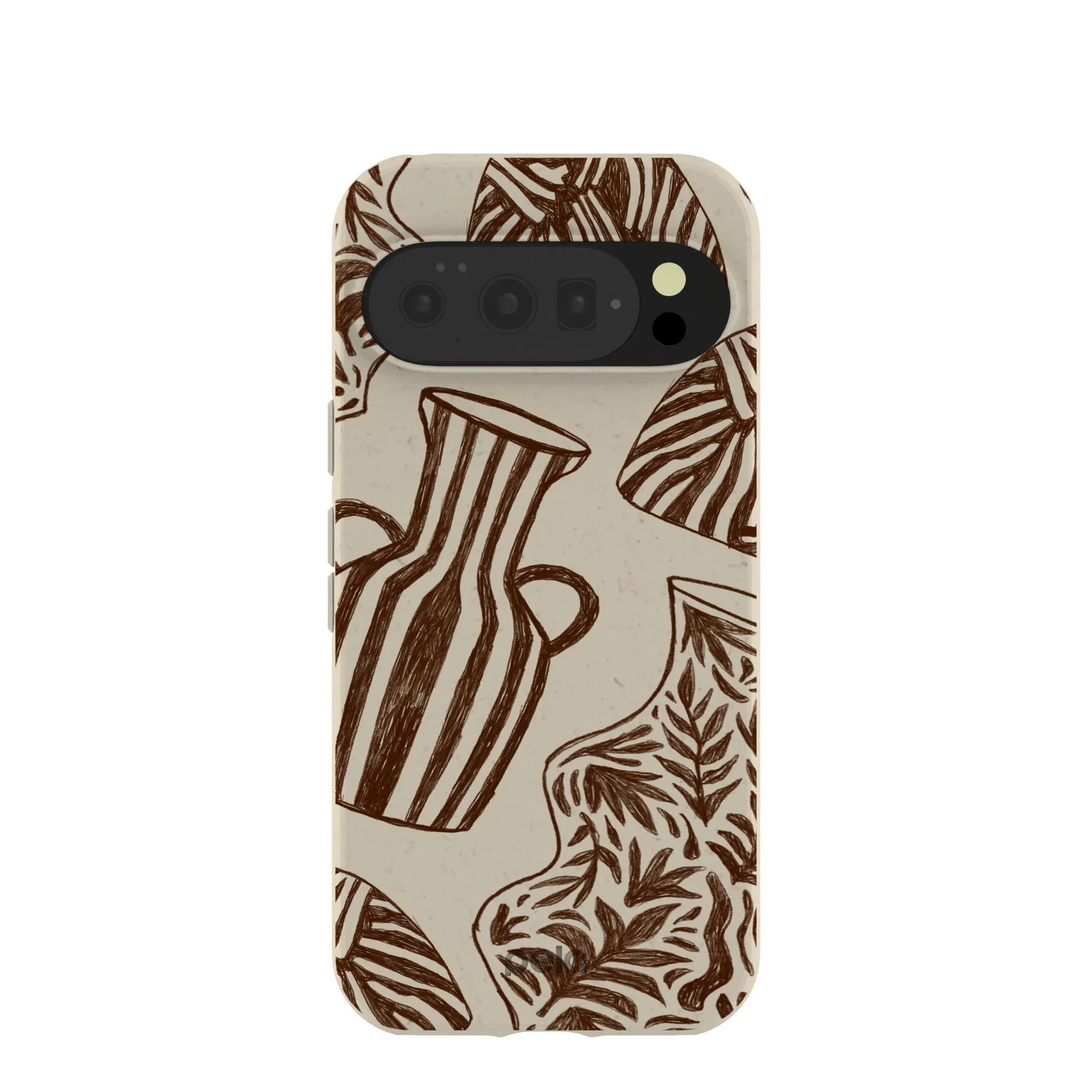 Elegant Pattern Design Protective Frame Design London Fog Clay Works Google Pixel 10/10 Pro Case