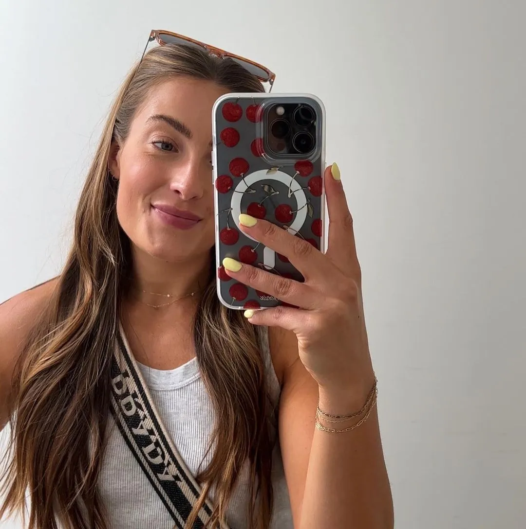 Cherry on Top MagSafe? Compatible iPhone Case Color Finish Protective Pattern Texture