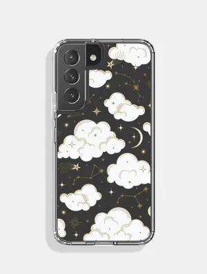 Minimal Frame Gold Celestial Android Case