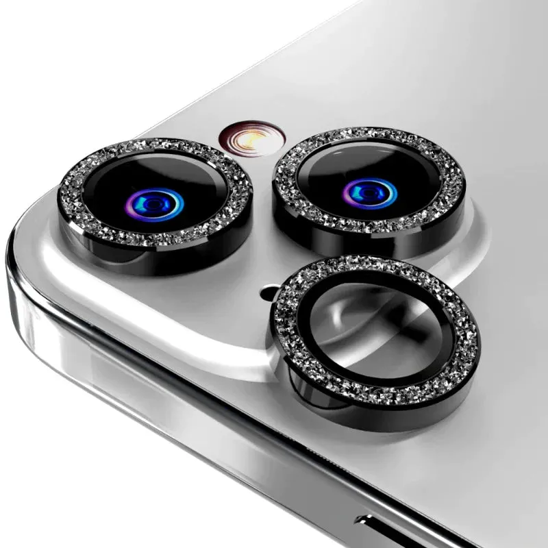 Apple iPhone 14 Plus (2022) Camera Lens Protector Glitter Powder Lens Slim Edge Fashion Texture
