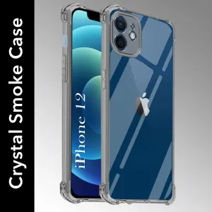 Soft Edging Urban Fashion For Apple iPhone 12  Back Cover (Shockproof Crystal Clear Case |  Drop & Camera Protection | Hard Polycarbonate)